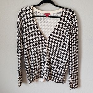 Merona houndstooth cardigan